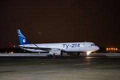Сочи принял первый выполненный на Ту-214 пассажирский рейс