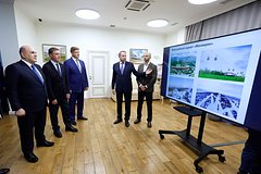 Сбер представил Мишустину планы развития нового аэровокзала в Горно-Алтайске