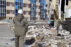 Взрыв в доме в Ханты-Мансийске