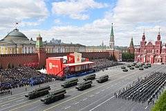 Парад Победы на Красной площади в Москве