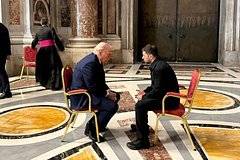 Зеленский назвал разговор с Трампом в Ватикане «лучшим из всех»