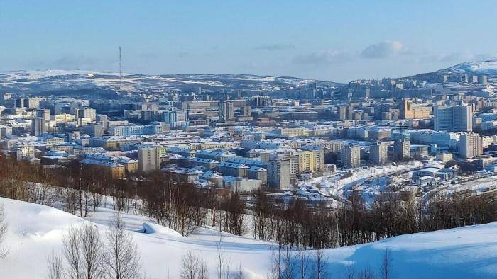 Вид Мурманска