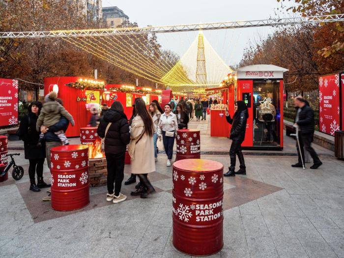 Предновогодний Ереван