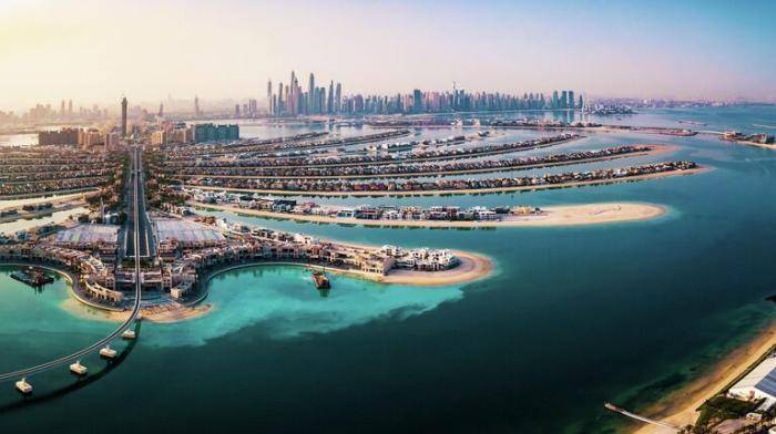 Пальмовый остров в Дубае 