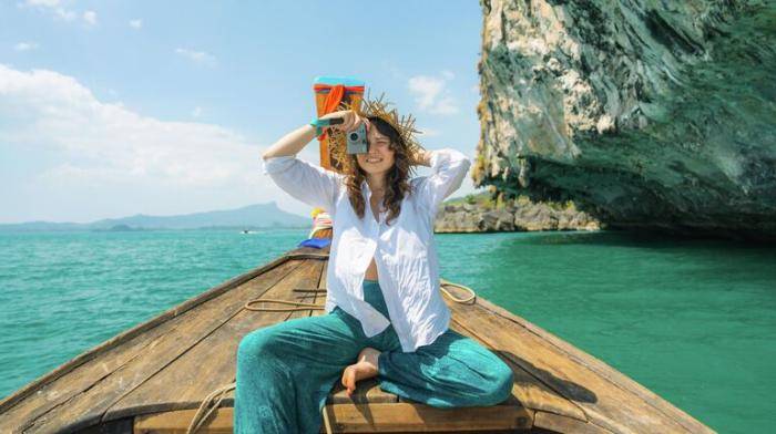 Девушка в Таиланде 