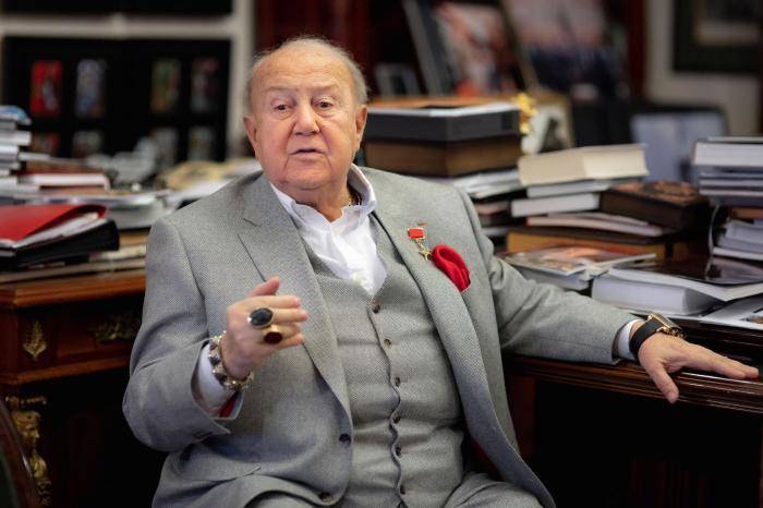 Скульптор, президент Российской академии художеств Зураб Церетели