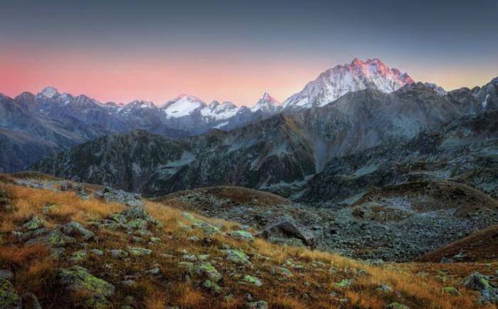 В горах Кавказа