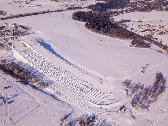 Ежегодная лыжная гонка на Кубок Олимпийского чемпиона Александра Легкова в тюбинг-парке Елагино