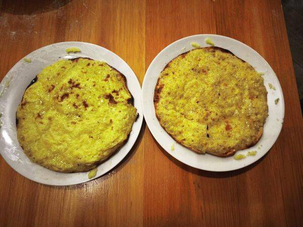 Марийские трехэтажные блины