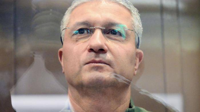 Бывший заместитель главы Минобороны РФ Тимур Иванов на заседании в Московском городском суде