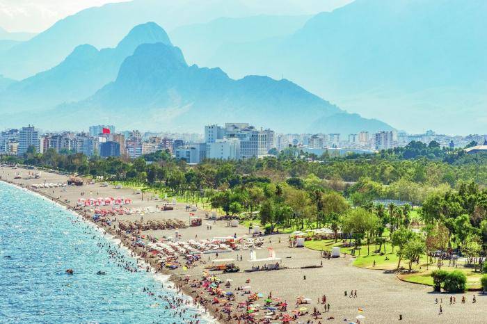 Вид на Анталью