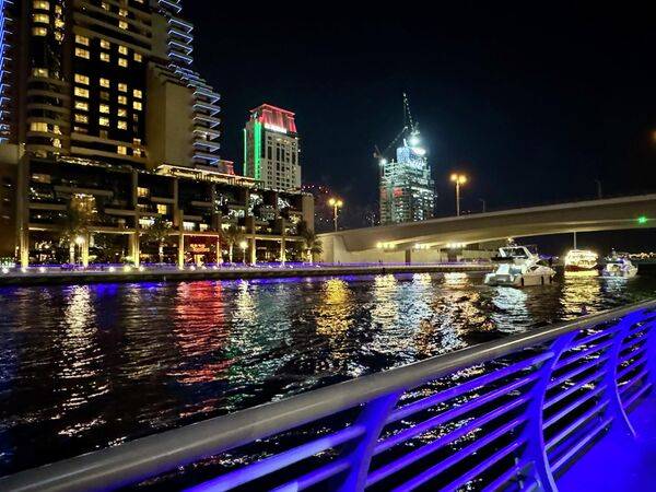 Вечерний Дубай