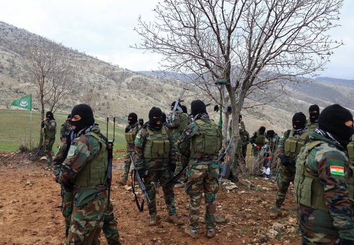 Наступление курдов в Иране