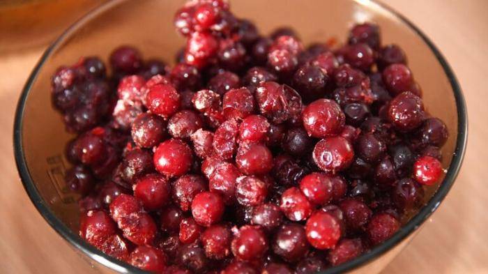 Ягоды брусники