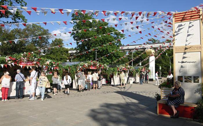 Гастрономический фестиваль Вкусы России в Москве