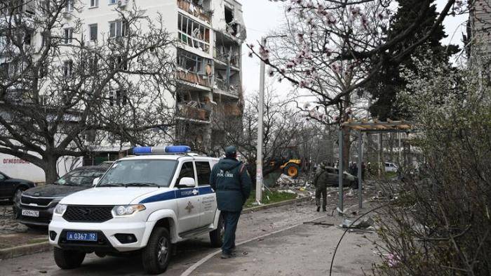 Взрыв в жилом доме в Севастополе