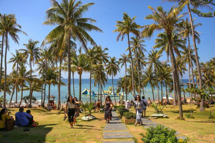 Пляж на острове Ананас во Вьетнаме