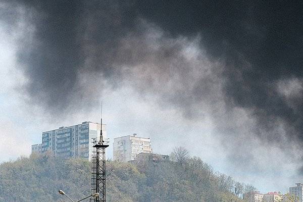 Атака ВСУ на Туапсе в ночь на 28 апреля