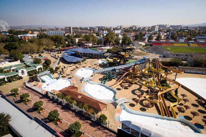 Аквапарк Золотой пляж в Анапе