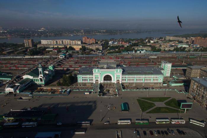 Железнодорожный вокзал Новосибирск-Главный в Новосибирске