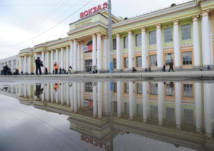 Работа железнодорожного вокзала Екатеринбурга