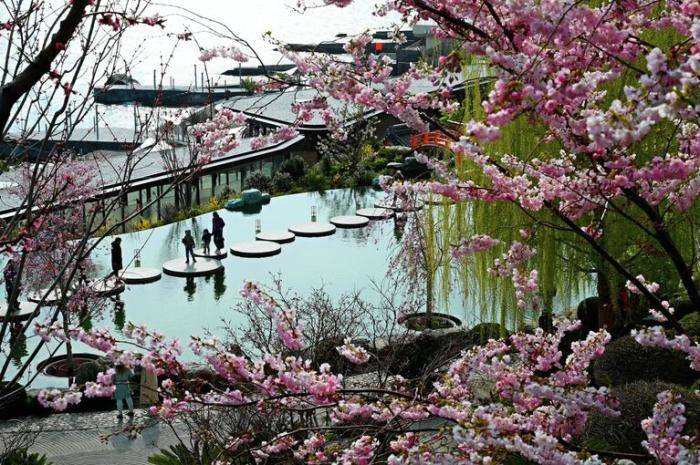 Японский сад Шесть чувств на территории санаторно-курортного комплекса Mriya Resort &amp; SPA в Крыму