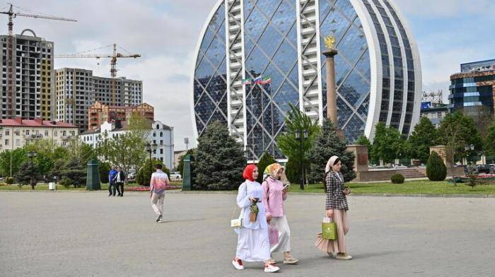 Жилой комплекс Шайба на улице Лорсанова в Грозном