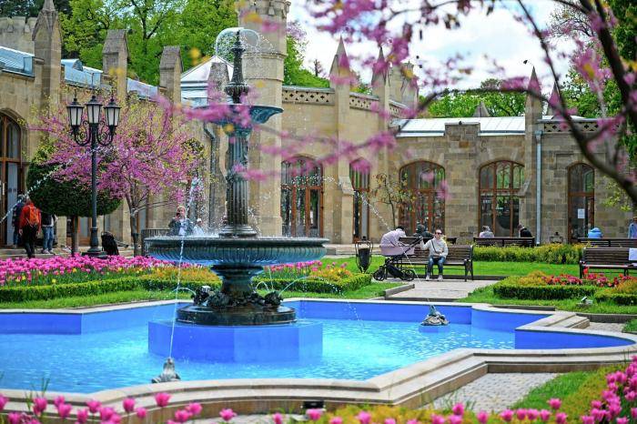 Нарзанная галерея в Кисловодске