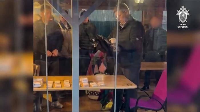 Арестованный замдиректора парка Патриот в суде 