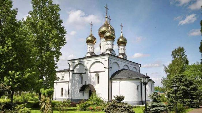 Солотчинский Рождества Богородицы женский монастырь в Рязанской области. Храм Рождества Богородицы