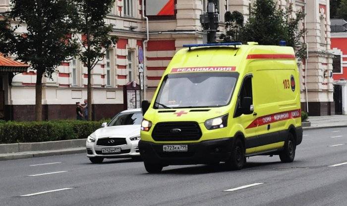 Автомобиль скорой помощи в Москве