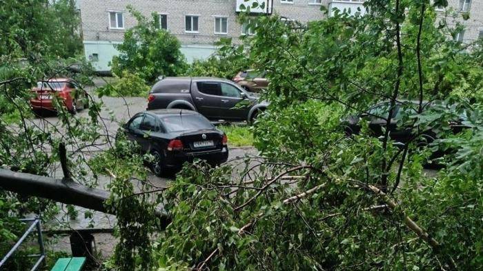 Последствия прохождения смерча в Свердловской области