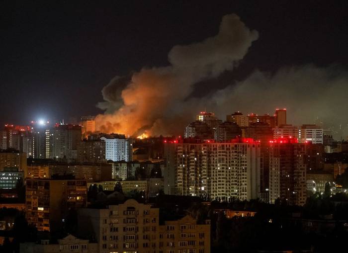 Ночной удар баллистикой по Киеву