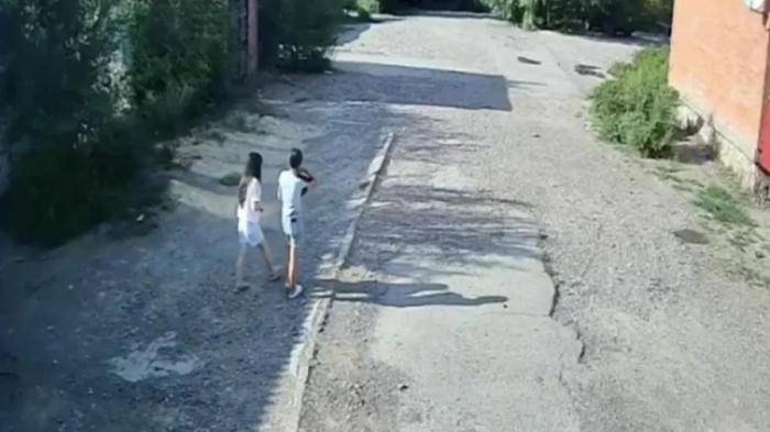 Кадр с камеры видеонаблюдения