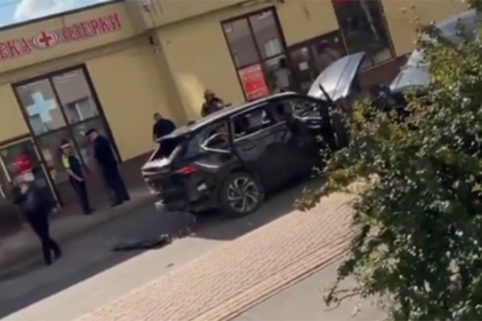 Взрыв автомобиля с военным в Санкт-Петербурге