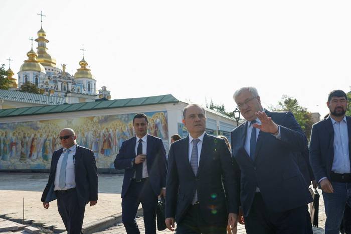 Визит главы МИД Азербайджана Байрамова в Киев