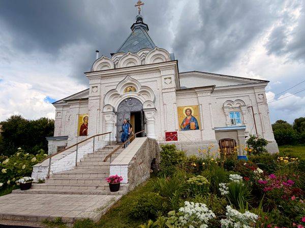Свято-Троицкий собор в городе Мариинский Посад