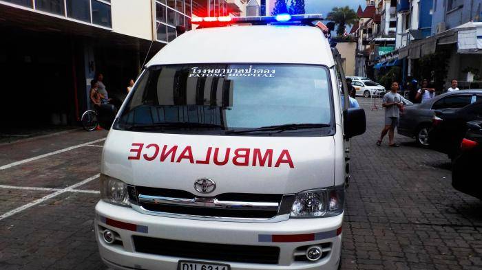 Машина скорой медицинской помощи в Таиланде