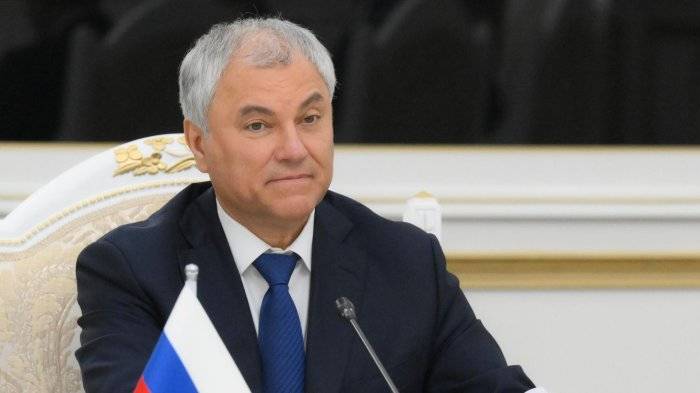 Председатель Госдумы Вячеслав Володин