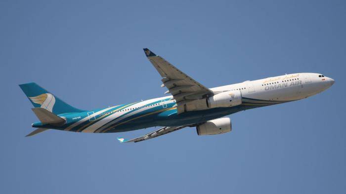 Самолет Airbus A330-300 авиакомпании Oman Air