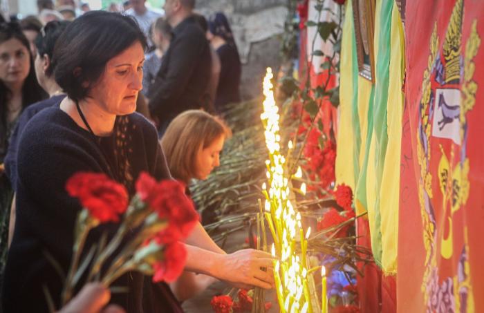 Траурные мероприятия в Беслане