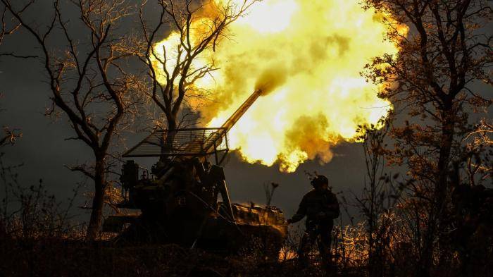 Боевая работа расчета САУ 2С7М Малка в зоне СВО