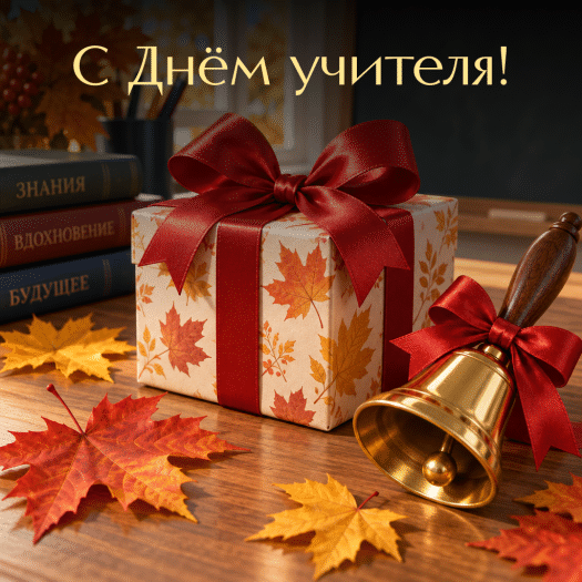 Картинка с теплым пожеланием для учителя: пусть ваш труд всегда оценивается по достоинству!