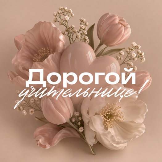 Милая картинка для учительницы: вы освещаете путь к знаниям своей добротой!