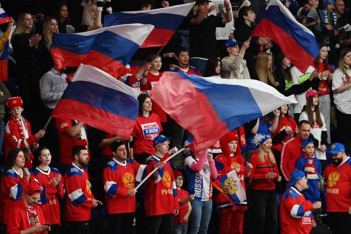 Российские хоккеисты на турнирах IIHF