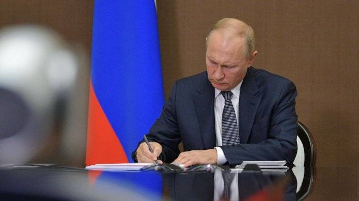 Президент РФ Владимир Путин